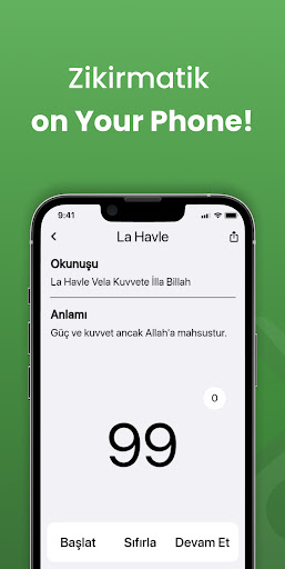 Tasbih: Smart Dhikr Counter Screen 3
