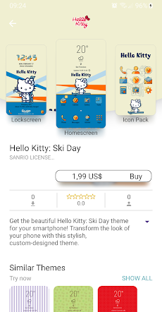 Hello Kitty Themes Storeのおすすめ画像3