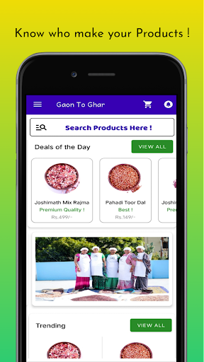 Gaon To Ghar - OnlineShop Screen 3