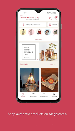 Megastores Everything Handmade Screenshot 1 - AppWisp.com