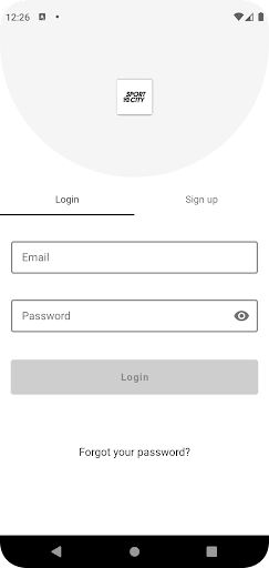 Android application Sport City Club screenshort