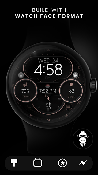 Dream 123 modern watch face screenshot 4