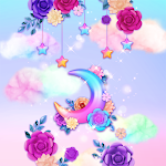 Cover Image of Download Moon Flower World - Wallpaper  APK