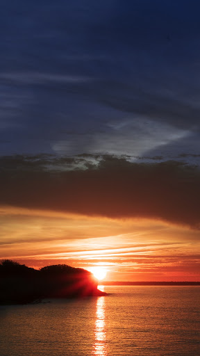 Android application sundown wallpaper screenshort