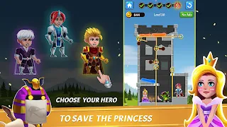 Hero Rescue - Pin Puzzle - Pul - Screenshot 3