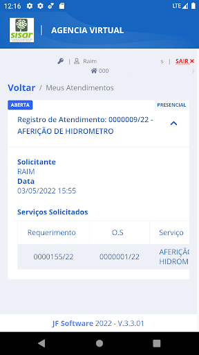SISAR FORTALEZA Screen 3