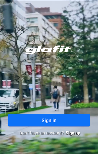 Android application glafit(classic) screenshort