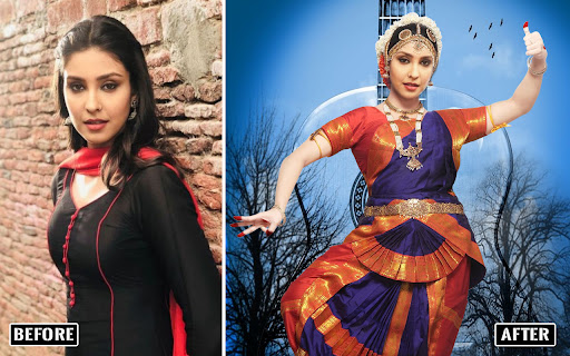 Classical suit photo editor