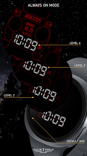 Digital Watch Face 055 screenshot 4