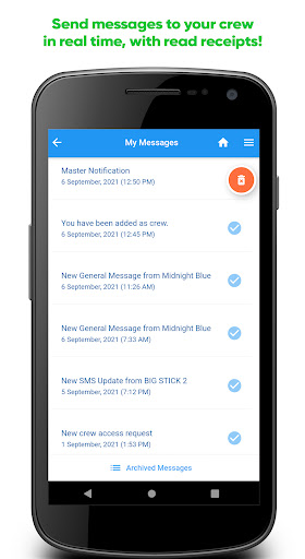 OffshoreSMS Screen 2