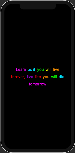 Hello World Screen 3