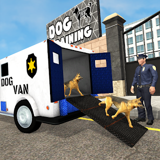 Police Dogs Van Driver Games apk