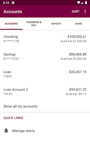 TCBank2go – NE Screen 3