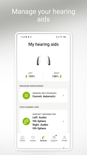 myPhonak screenshot 6