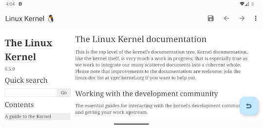 Linux Kernel Docs