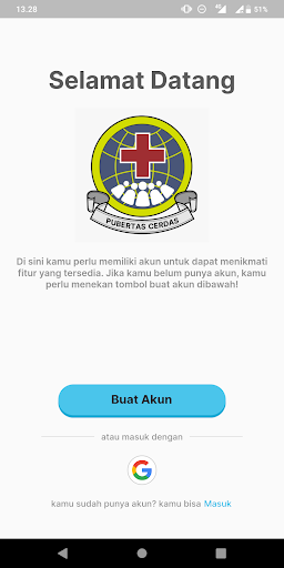 Android application Pubertas Cerdas screenshort