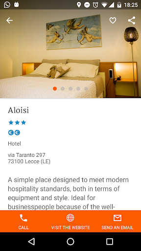 Apulia – Sleeping and Eating Screen 3
