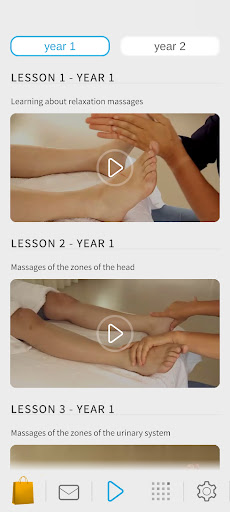 Android application Reflexology videos screenshort