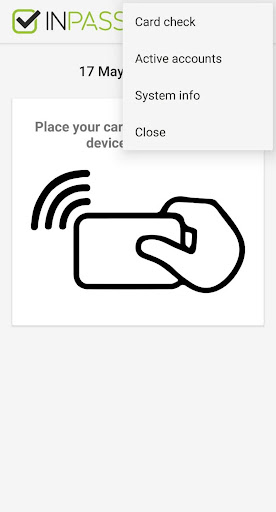 INPASS EDLUSapp Screen 2