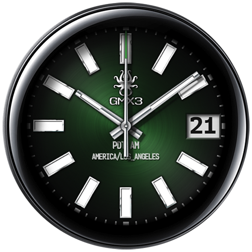 GMX3 Spoked Date logo