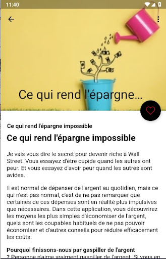 Gestion de largent  Règles