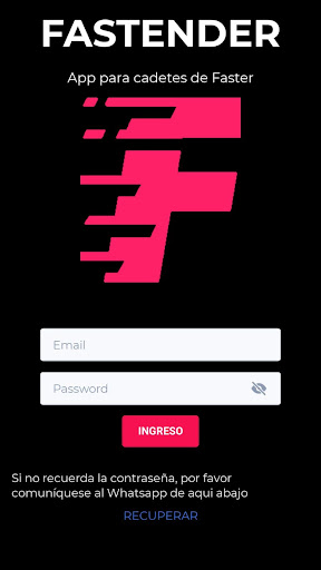 Android application Fastender screenshort