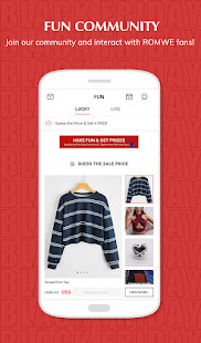 ROMWE -Online Fashion Store 5.3.0 APK screenshots 5