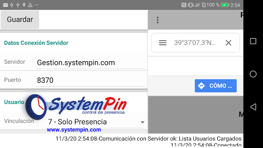 PresenciaPinApp 2.0 Screen 3