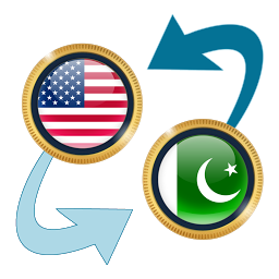 「US Dollar to Pakistan Rupee」圖示圖片
