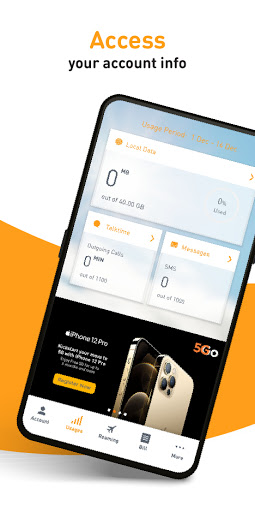Android application My M1 screenshort
