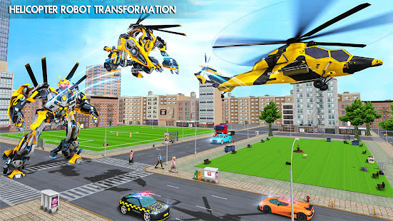 Helicopter Robot Car Transform  Screenshots 18
