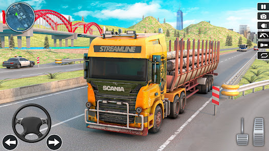 Euro Truck Driver: Truck Cargo apklade screenshots 1