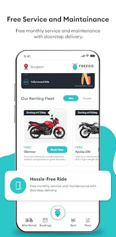 Freedo Rentals Bike Rental Appのおすすめ画像5