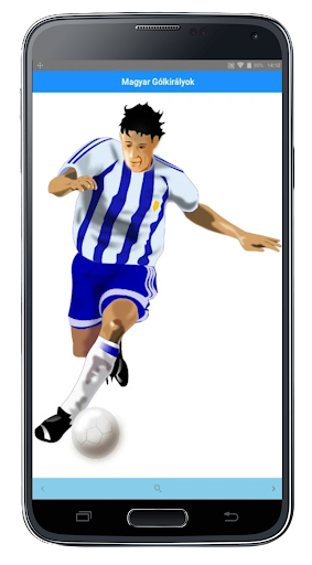 Android application Magyar Gólkirályok screenshort