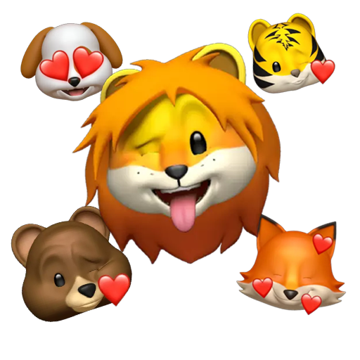 Animal Memoji - WASticker - AppWisp.com