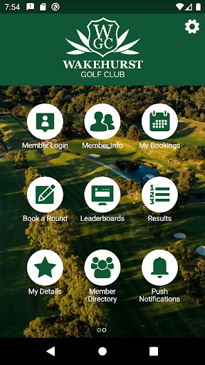 Android application Wakehurst Golf Club screenshort
