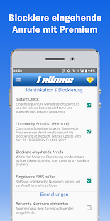 tellows - Caller ID & Blocker Screenshot