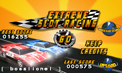 Android application Slot Racing Extreme screenshort