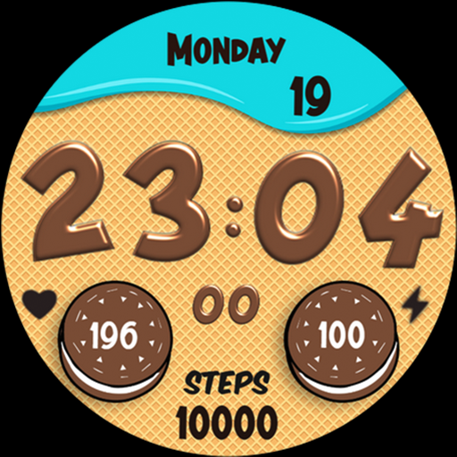 Pars Cornet Digital Watch Face - AppWisp.com