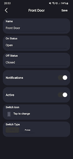 Parfas - In Control Screen 3