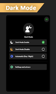 Dark Mode - Toggle for Night Mode Screenshot