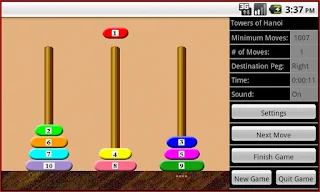Towers of Hanoi - Screenshot 2