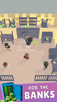 Merge Gangster Heist vs Police - Screenshot 3