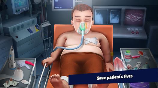 Captura de Pantalla 6 Open Heart Surgery Doctor Game android