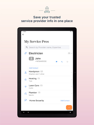 Dwellin: easy home maintenance screenshot