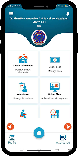 GopalganjPublicSchool Student Screen 3