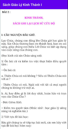 Sách Giáo Lý Kinh Thánh I Screen 2