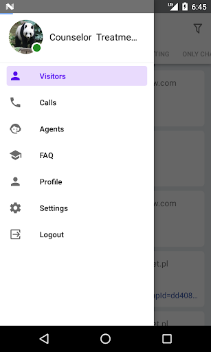 LiveHelpNow Help Desk Screen 2