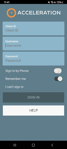 App screenshot
