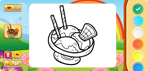 Coloring Book: Games for Girls Screen 3